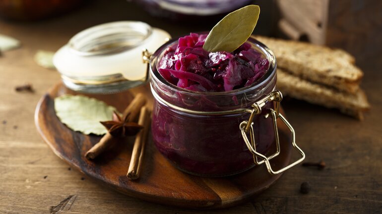 Bei Stress Rotkohl essen
