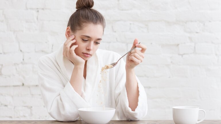 Appetitlosigkeit ist Symptom beim Magengeschwür
