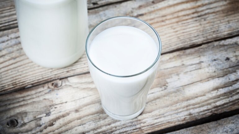Milch ist schlafförderndes Lebensmittel
