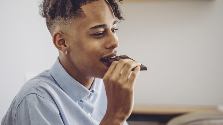 Schokolade als Nervennahrung: Süßer Snack
