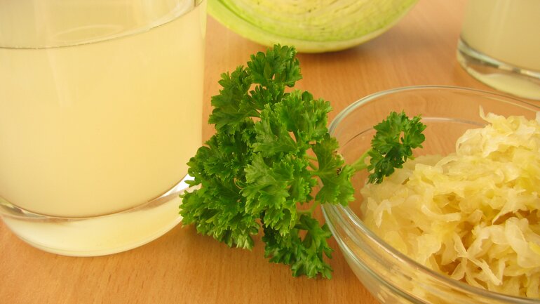 Sauerkrautsaft ist auch probiotisch