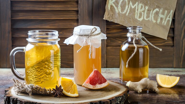 Kombucha ist probiotisch