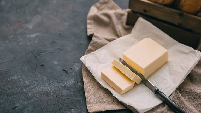 Butter liefert keine Purine