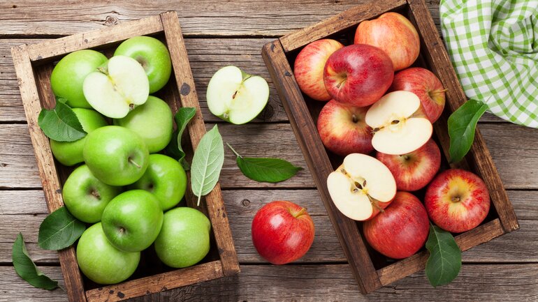 Purinarmer Apfel