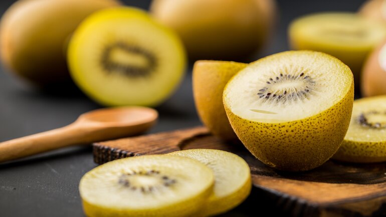 Kiwis sind ebenfalls purinarm