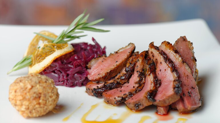 Entenfleisch mit Haut
