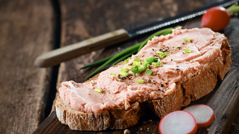 Purinhaltige Lebensmittel: Leberwurst