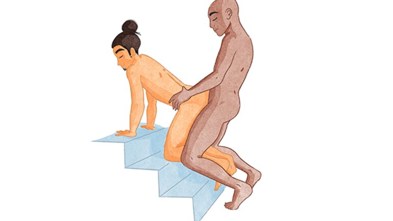 Erotische Treppe
