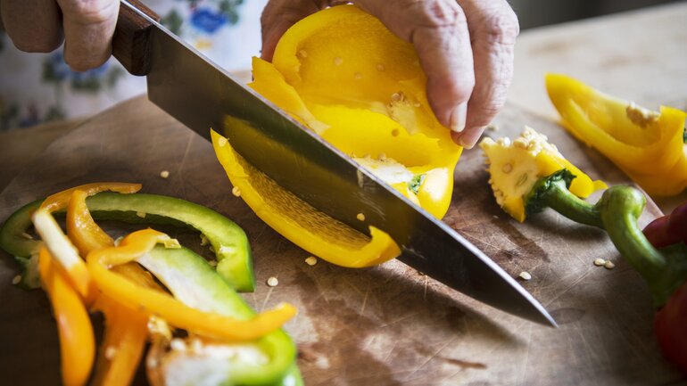 Paprika haben hohen Selen-Gehalt