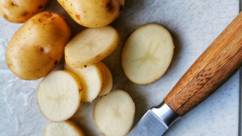 Kartoffel sind Lebensmittel gegen Sodbrennen
