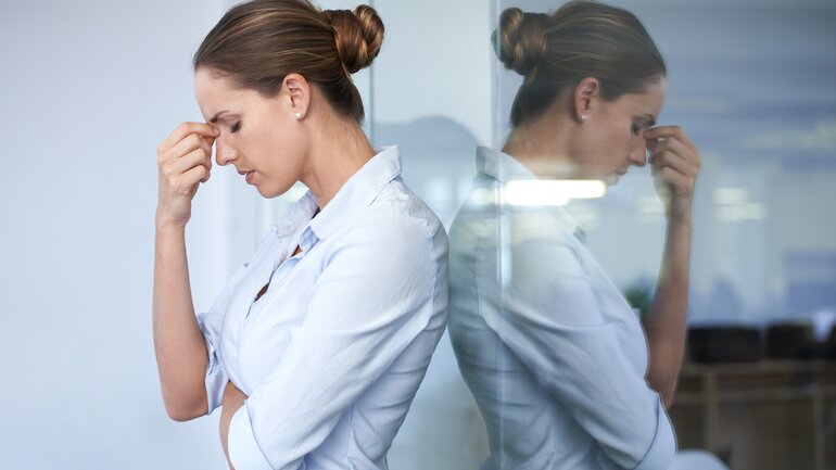 Stress kann Sodbrennen verursachen