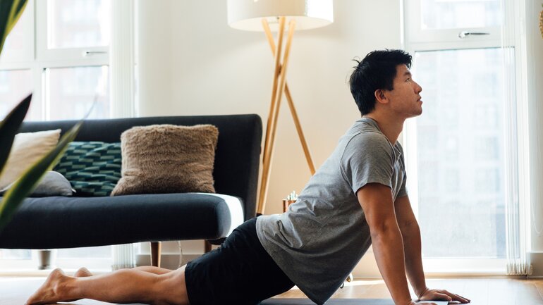Yoga kann Stress abbauen