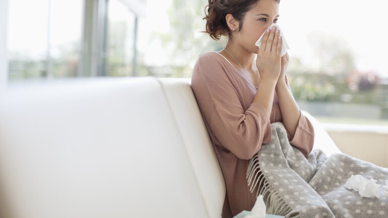 Häufig krank sein kann Symptom für Stress sein