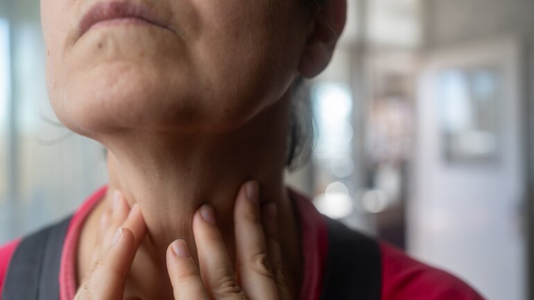 Syphilis: Geschwollene Lymphknoten als Symptom