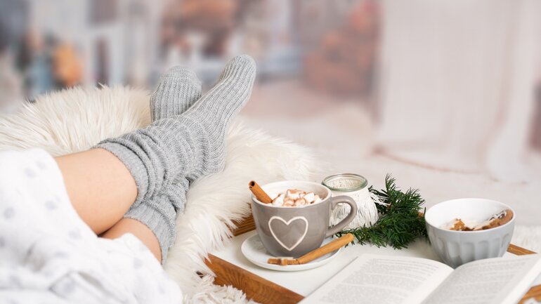 Einkuscheln gegen Frieren