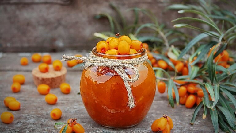 Platz 3: Vitamin C in Sanddorn
