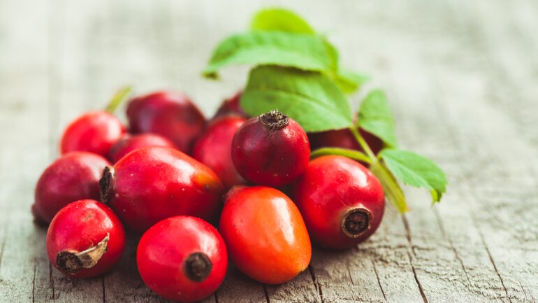 Platz 2: Hagebutten liefern viel Vitamin C