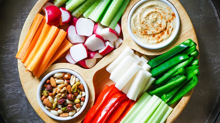 5. Snacks in Petto haben