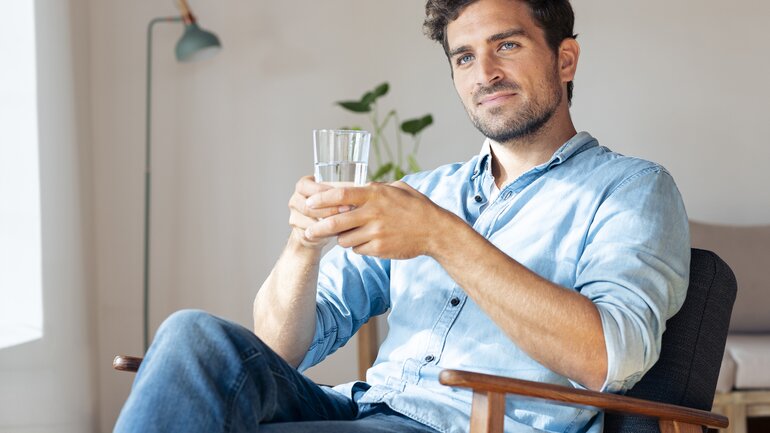 9. Viel Wasser trinken