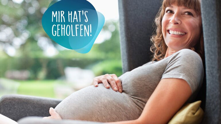 Schwangere Frau und Homöopathie